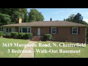 Read more about the article 3619 Marquette Road North Chesterfield Va-Homes For Sale Near Meadowbrook Country Club Chesterfield